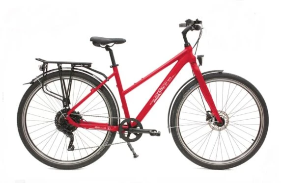 Comfort open-frame hybrid bike “Tour du Lac” for rent