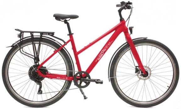 Comfort open-frame hybrid bike “Tour du Lac” for rent