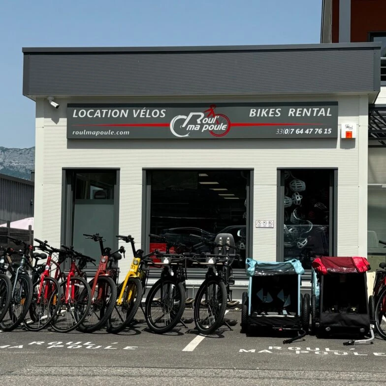 Roul’ ma poule – Bike shop in Sévrier
