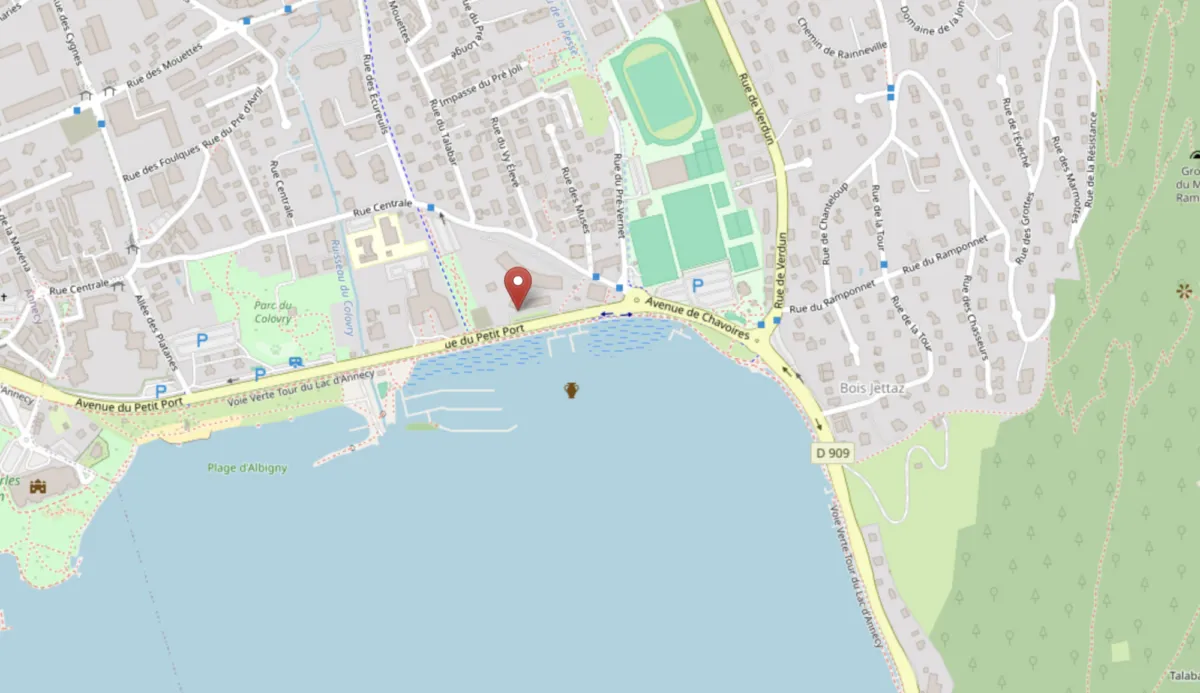 Emplacement du magasin Roul'ma poule à Annecy le Vieux