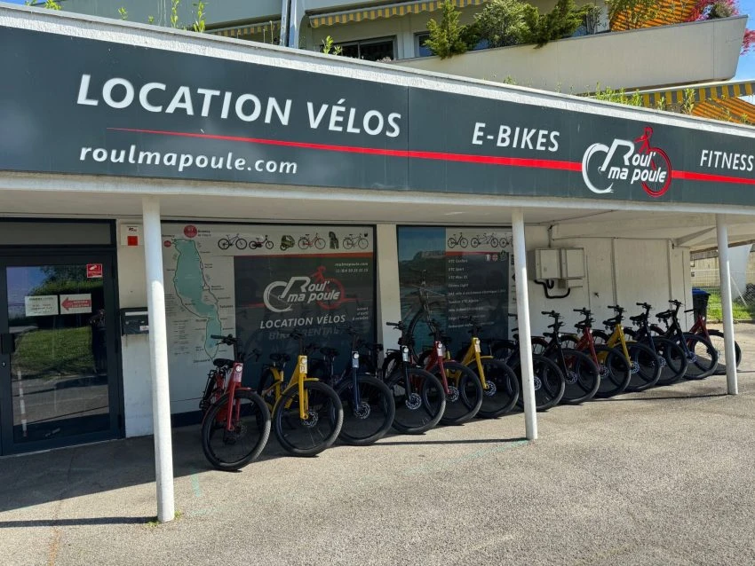 Roul‘ ma poule – Fahrradgeschäft in Annecy-Le-Vieux