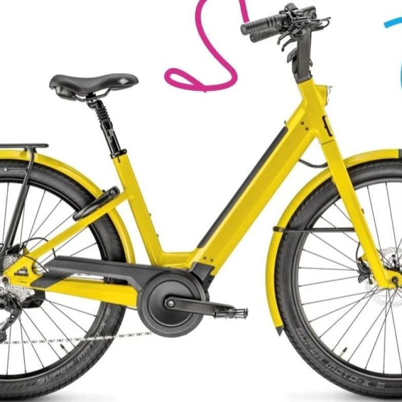 E-BIKE “Moustache Mixte” VAE Monday 27.2 Bosch for rent