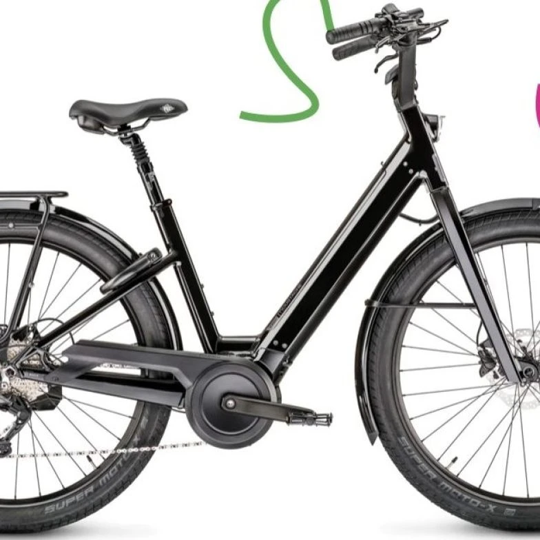 E-BIKE “Moustache Mixte” VAE Monday 27.2 Bosch for rent