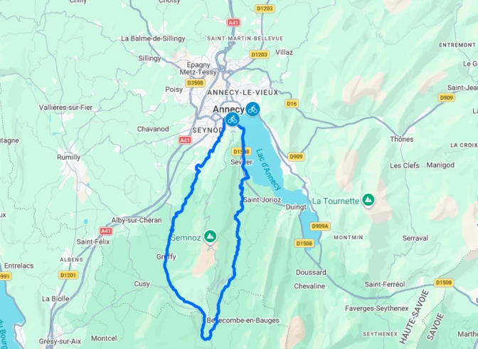 Semnoz Tour – Cycling Route