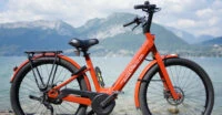 E-BIKE “Moustache Mixte” VAE Monday 27.2 Bosch for rent