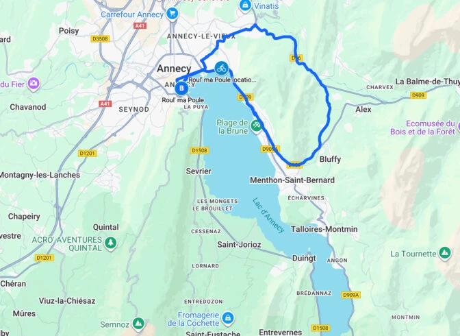 Mont Veyrier Loop – Cycling Route