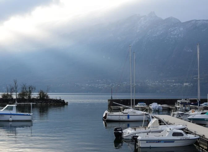 Lac d&rsquo;Aix-les-Bains – Itinéraire à vélo