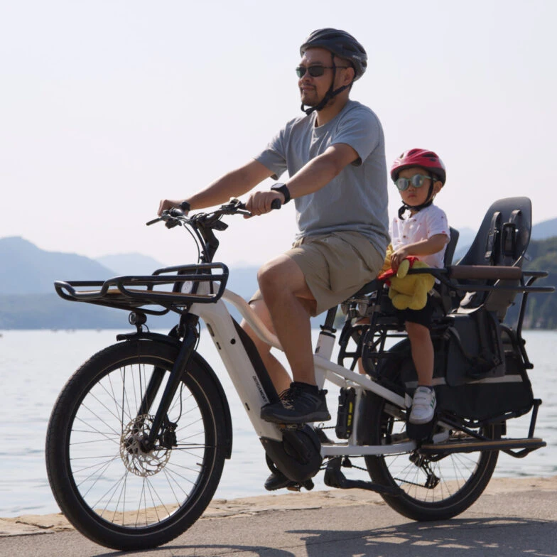VAE E-BIKE “Longtail Family Mixte Bergamont” Bosch for rent