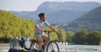 Vélo VTC Confort Mixte « Tour du Lac » Cadre fermé à la location