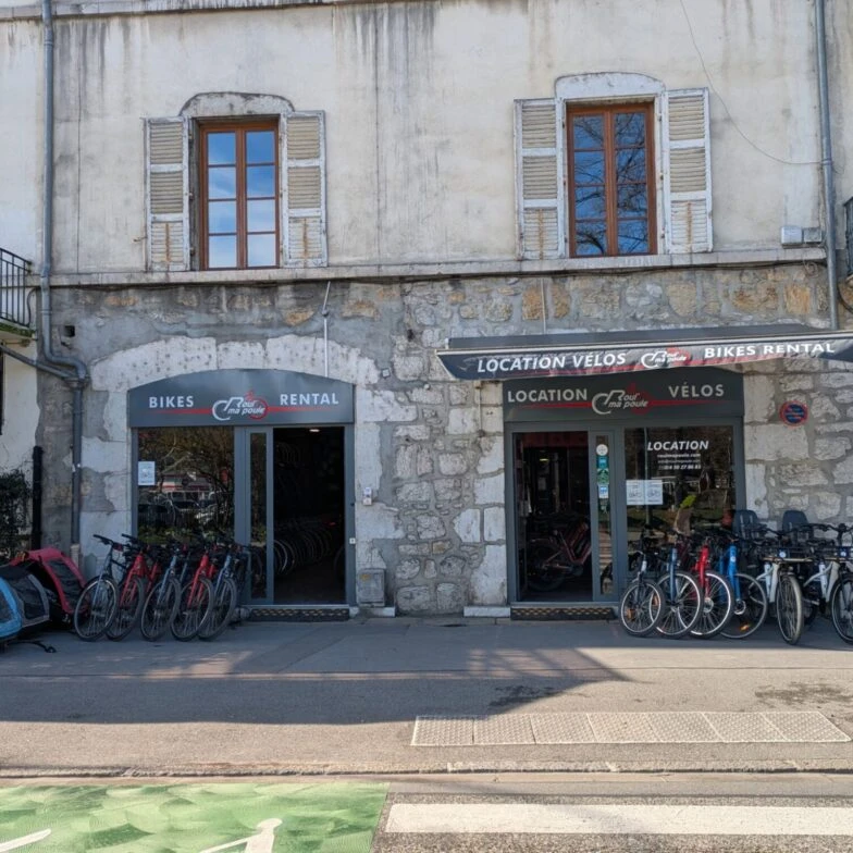 Roul’ ma poule – Bike shop in downtown Annecy