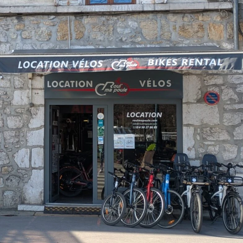 Roul’ ma poule – Bike shop in downtown Annecy