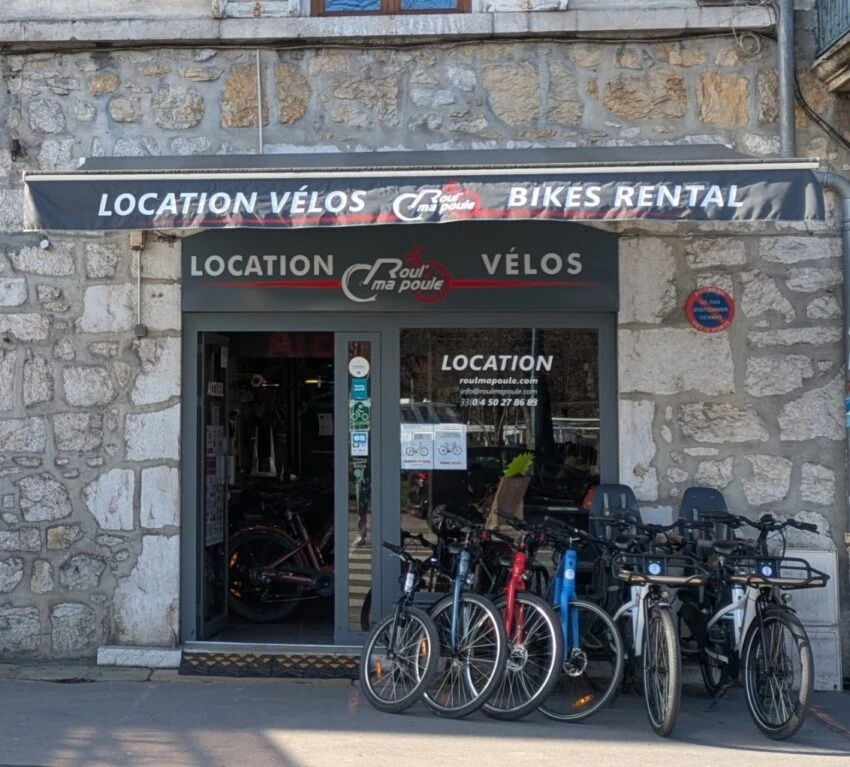 Roul’ ma poule – Bike shop in downtown Annecy