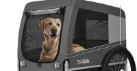 Remolque para bicicleta para perro en alquiler