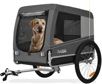 Remorque Chien pour vélo à la location à Annecy chez Roul'ma poule