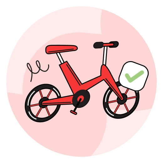 Illustration - Des vélos fiables et endurants