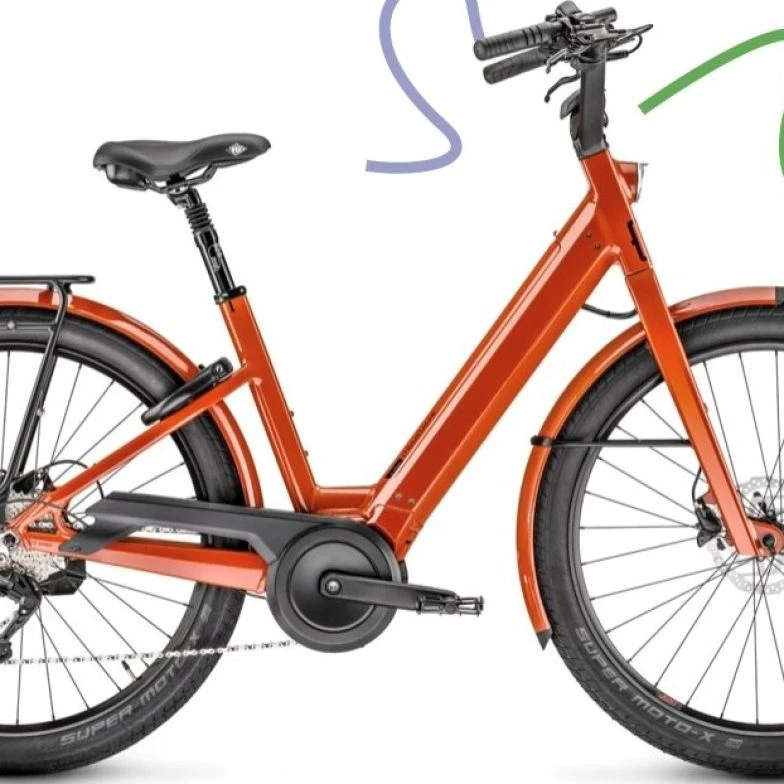 Bicicleta eléctrica VAE «Moustache Mixte» Lundi 27.2 Bosch en alquiler