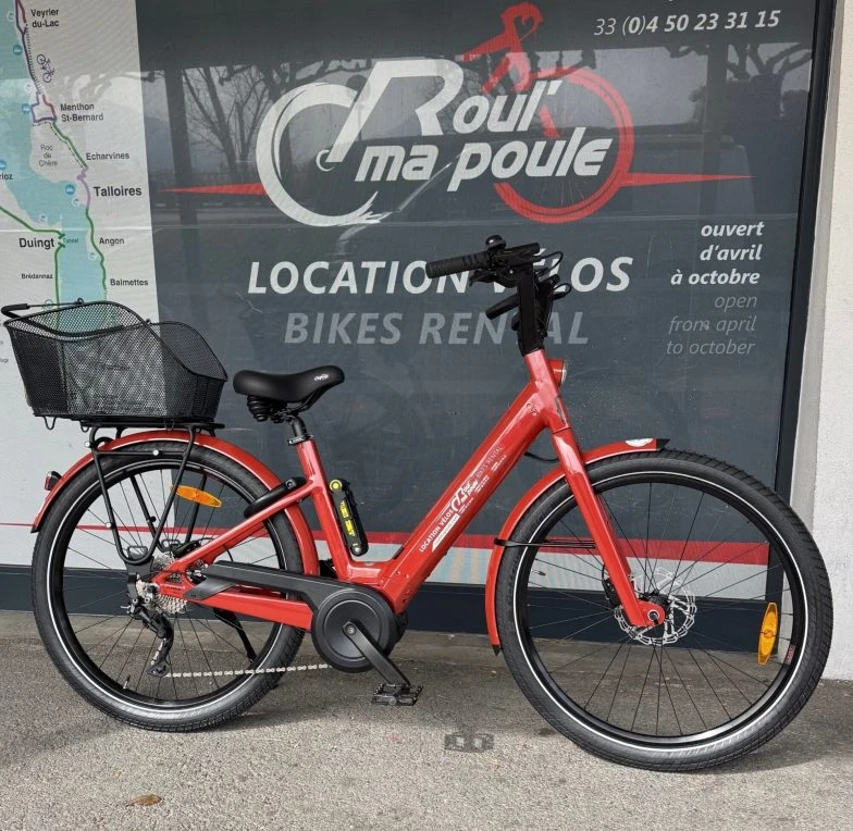 Bicicleta eléctrica VAE «Moustache Mixte» Lundi 27.2 Bosch en alquiler
