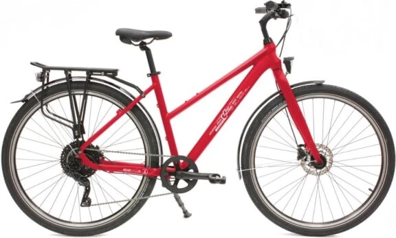 Vélo hybride confort mixte « Tour du Lac » à cadre ouvert à louer