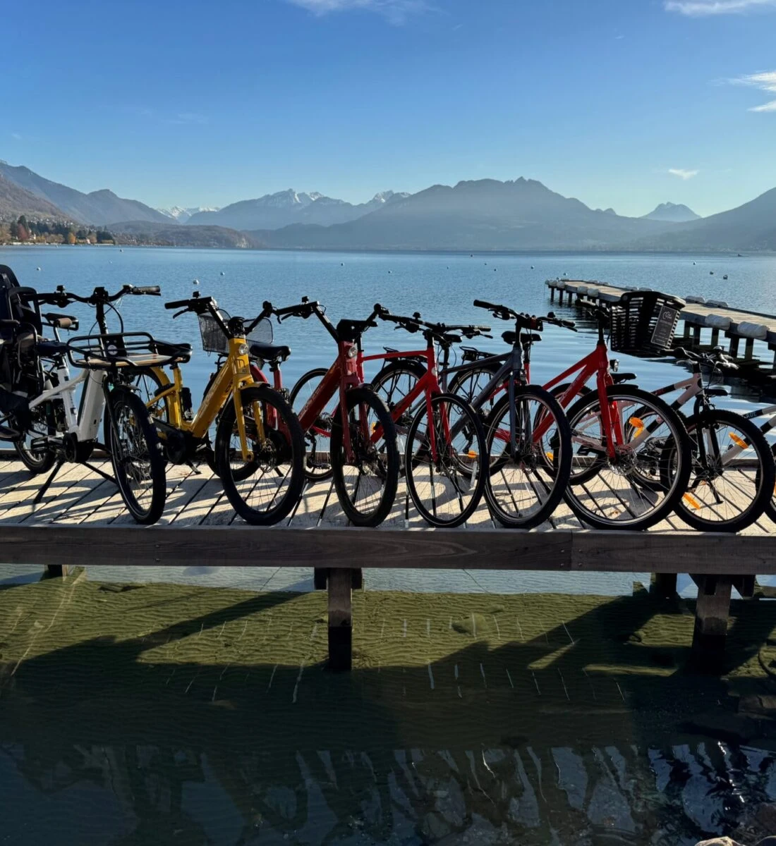 Parc de vélos Roul'ma poule en location à Annecy