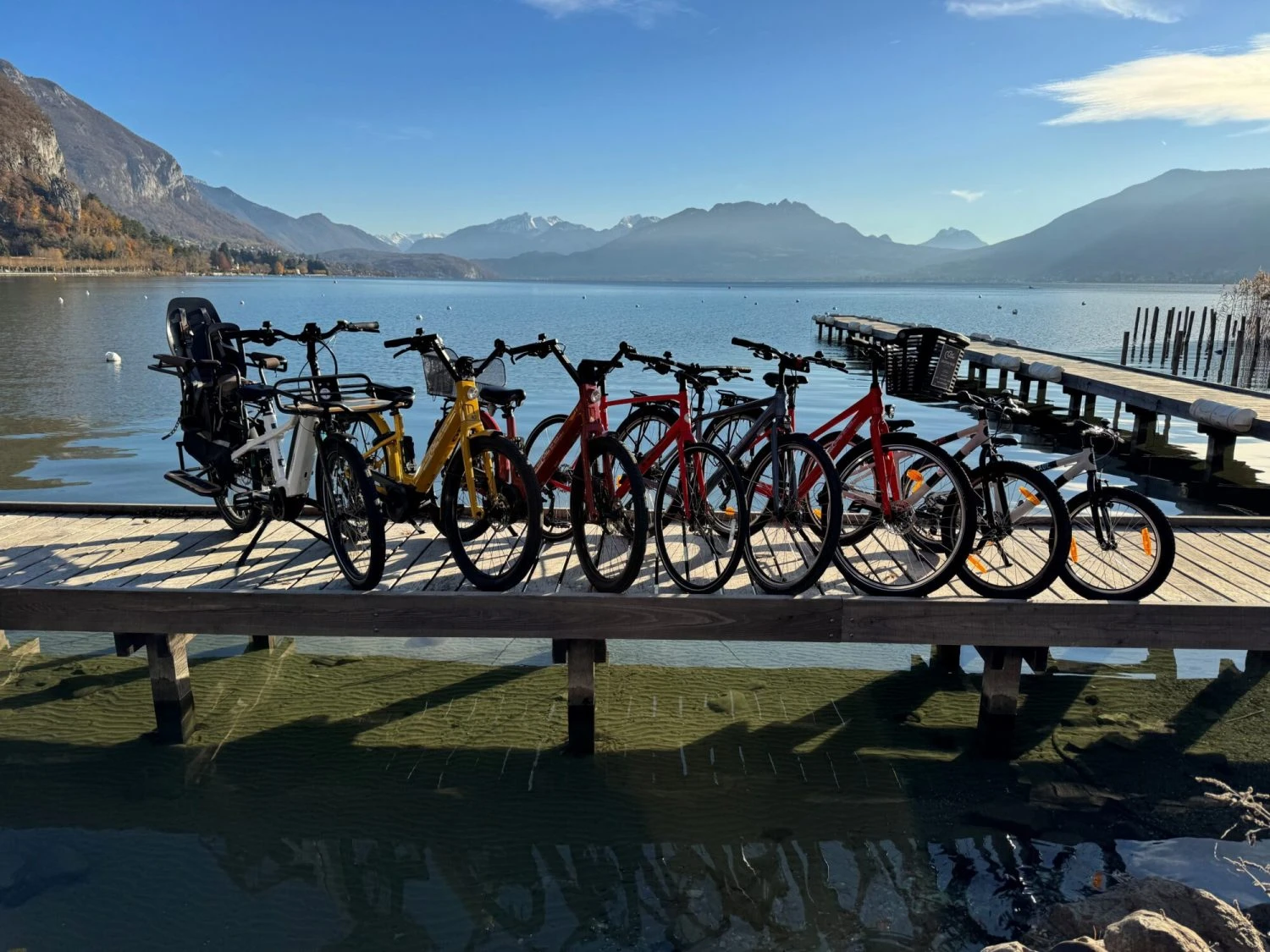 Itinéraire en vélo : Vuelta al lago de Annecy (nivel intermedio medio con 3 km de subida, 2 a 4 horas) – Itinerario en bicicleta