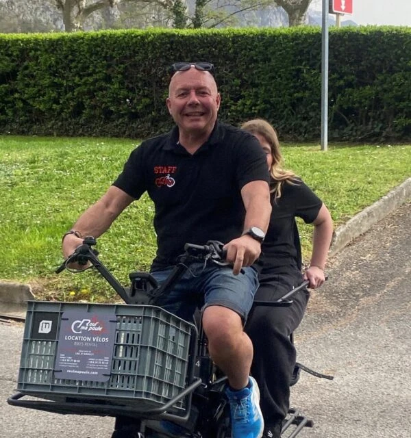 Stéphane - Fondateur de ROUL' ma POULE en 2003 et Mécano et Loueur